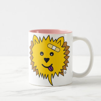 JayJay das Chow-Chow Gesicht Zweifarbige Tasse