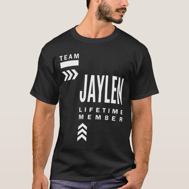 Jaylen Personalisiert Name Geburtstagsgeschenk T-Shirt (Vorderseite)
