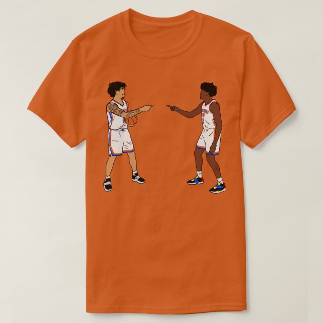 Jaylin Williams und Jalen Williams Twins T-Shirt (Design vorne)