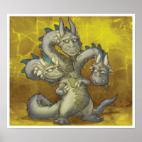 Jayne, Casey, Knowle, der drei Drachen mit Kopf