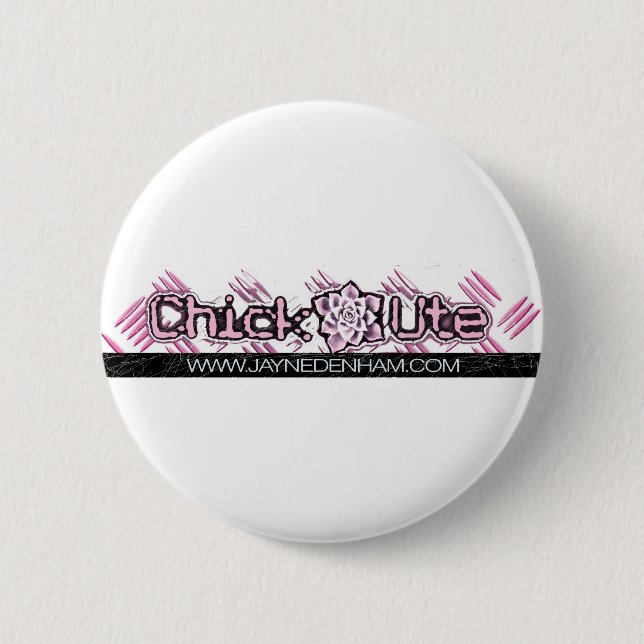 Jayne Denham Kükenute-Abzeichen Button (Vorderseite)