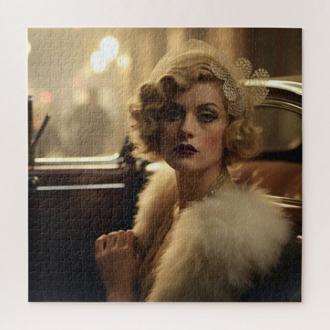 Jazz Age Elegance: Flapper-Glamour der 1920er Jahr (Vertikal)
