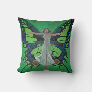 Jazz Age Showgirl Flapper Weekend Butterfly Wings Kissen