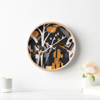 Jazz Band Clock Uhr