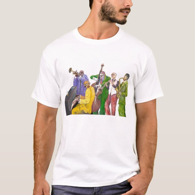 "Jazz-Band " T-Shirt (Vorderseite)
