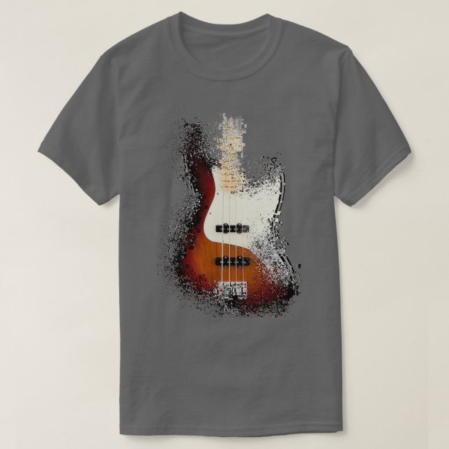 Jazz Bass T-Shirt (Design vorne)