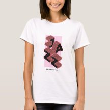 Jazz Best wenn Sie improvisieren, T - Shirt, Fraue