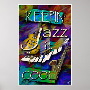 Jazz, bleib Cool Poster