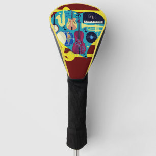 Jazz Blues Golf Headcover