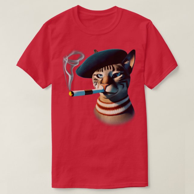 Jazz Cat T-Shirt (Design vorne)