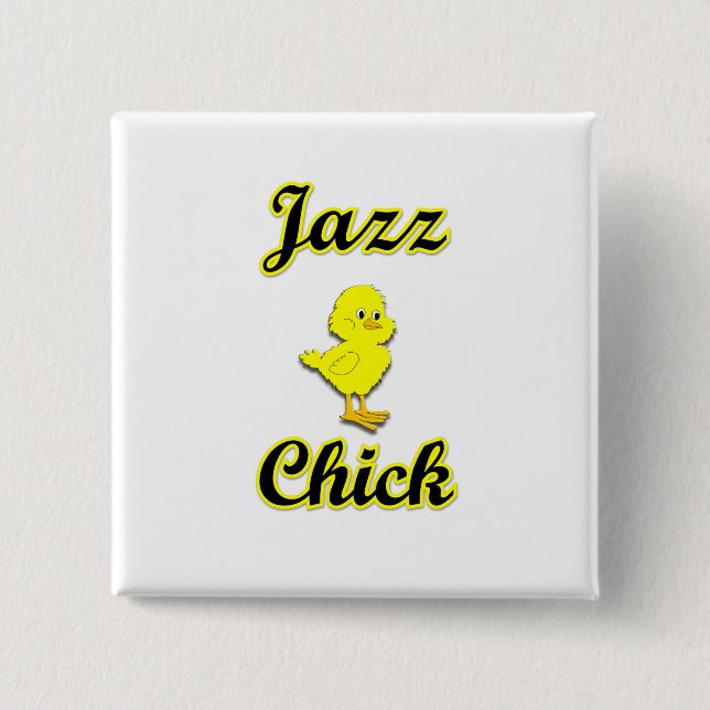 Jazz Chick Button (Vorderseite)