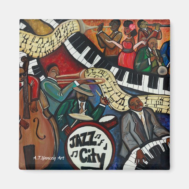 Jazz City Magnet (Vorne)