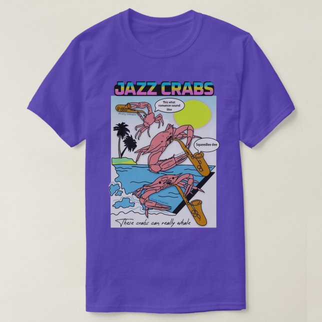 Jazz Crabs T-Shirt (Design vorne)