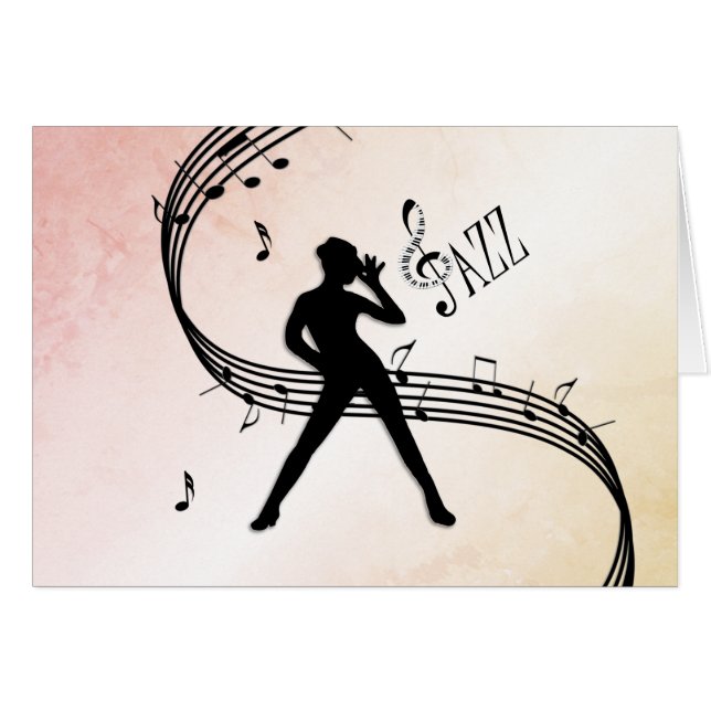 Jazz Dance Blank à l'intérieur (Devant horizontal)