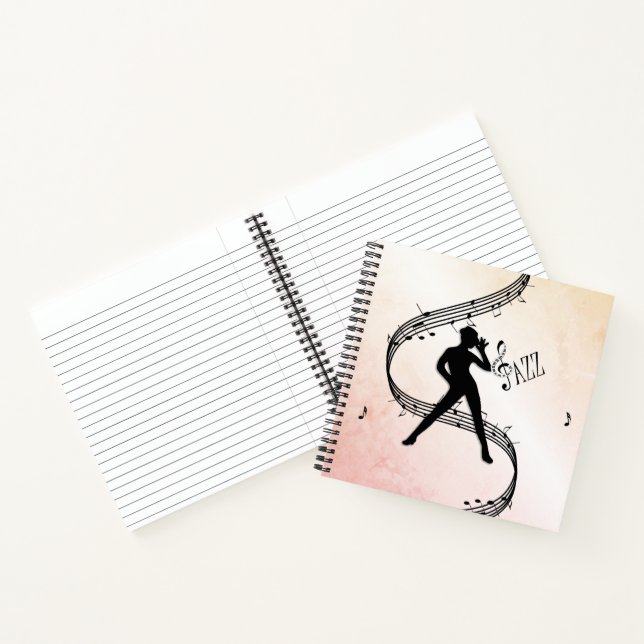 Jazz Dance Notizbuch (Innenseite)