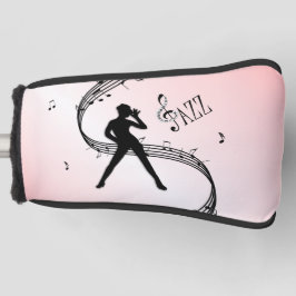 Jazz Dance Pink Music Golf Headcover