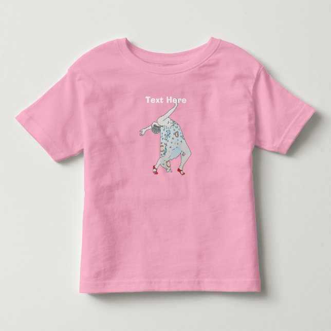 Jazz Dancer Kleinkind T - Shirt (Vorderseite)
