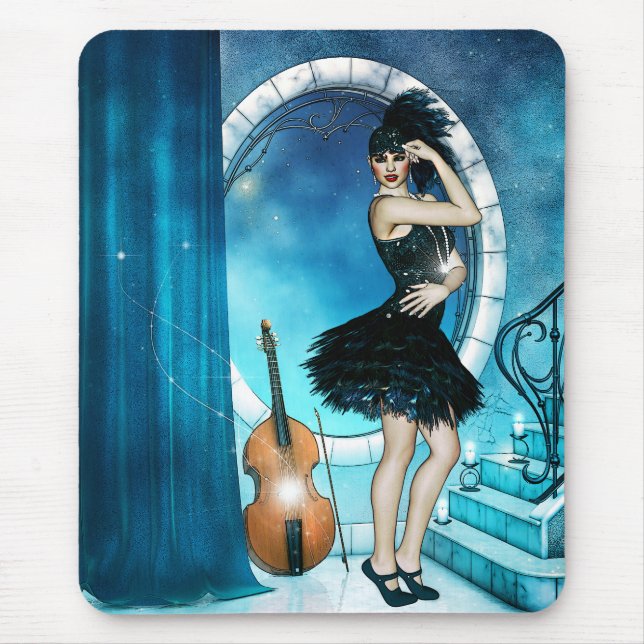 Jazz Dancer Mousepad (Vorne)