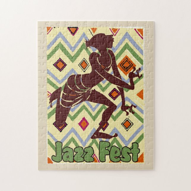 Jazz Fest Abstrakt Dancer (Vertikal)