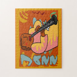 Jazz Fest Abstrakt Oboe Player