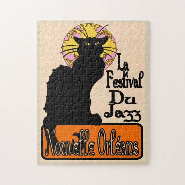 Jazz Fest Abstrakte Musikinstrumente (Vertikal)