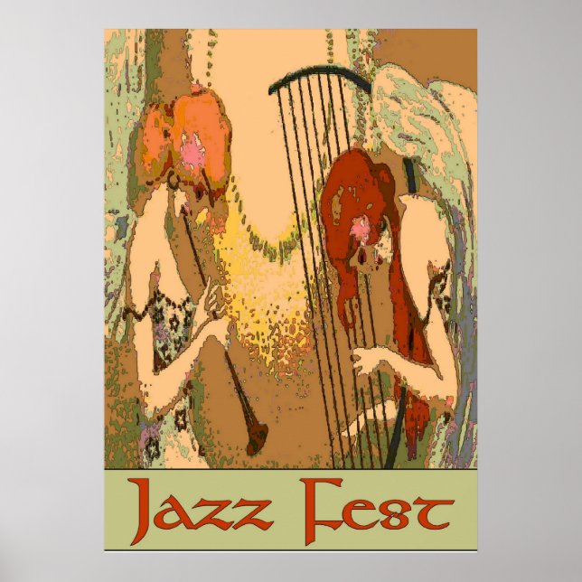 Jazz Fest Angels Poster (Vorne)