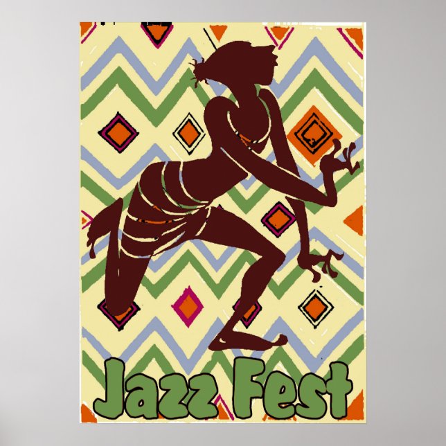 Jazz Fest Dancer zu Poster (Vorne)