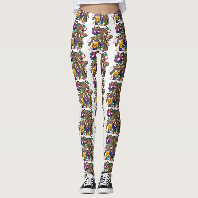 Jazz Fest Leggings (Vorderseite)
