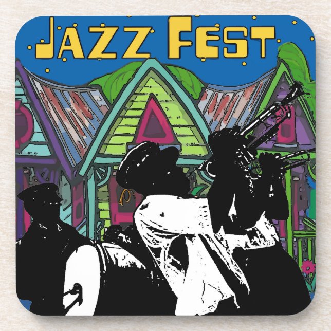 Jazz Festhäuser Untersetzer (Vorderseite)