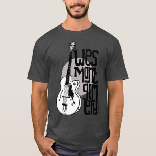 Jazz Gitarre Wes Montgomery Musikliebhaber Familie T-Shirt