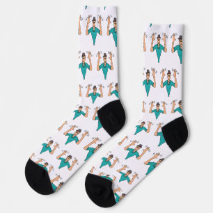 Jazz Hände Socken