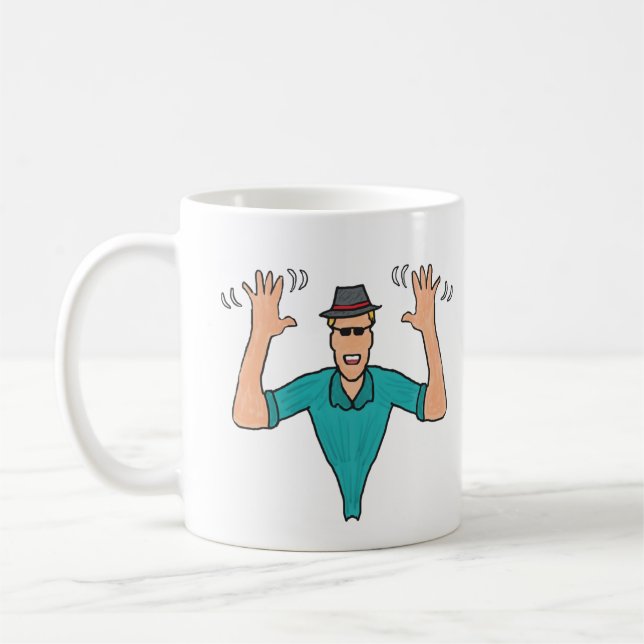 Jazz Hands Kaffeetasse (Links)