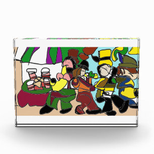 Jazz Herbstkaffee Fotoblock