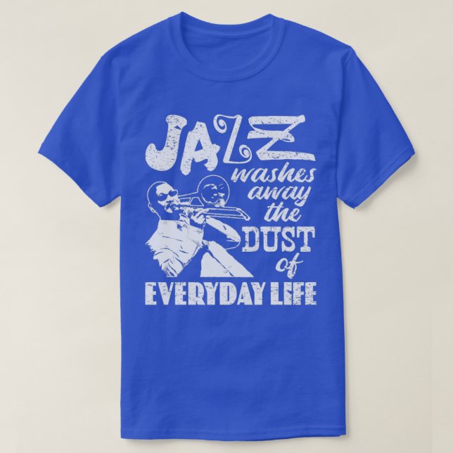 Jazz Icons Quotes T-Shirt (Design vorne)