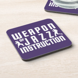 Jazz Instruction Custom Color Untersetzer