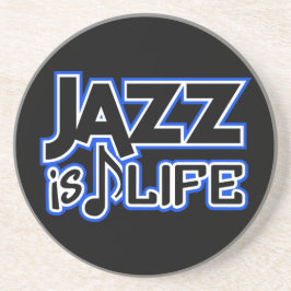 JAZZ IS LIFE Custom Untersetzer
