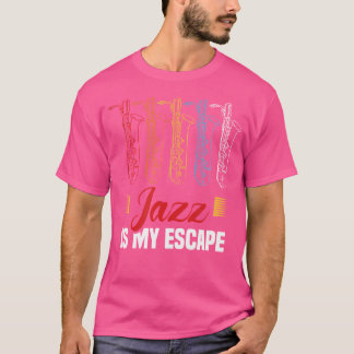 Jazz ist mein Fluchtjazz T-Shirt