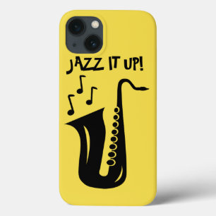 Jazz it up saxophone Iphone 13 case