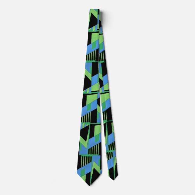 Jazz-Krawatte - Art Deco 20 Krawatte (Vorderseite)