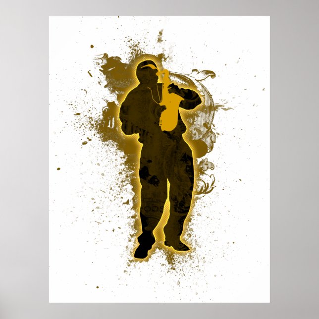 Jazz Man Poster (Vorne)