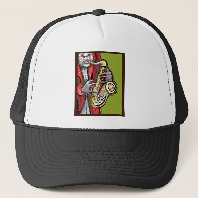 ** Jazz-Meister ** Truckerkappe (Vorderseite)