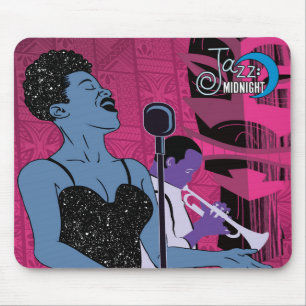Jazz Mitternacht-Mauspad Mousepad