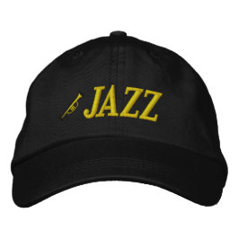 Jazz Music bestickter Hut