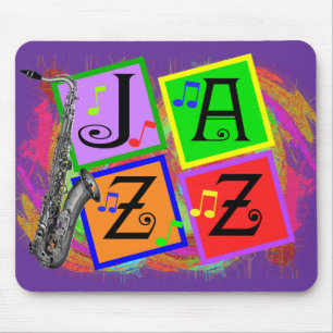 Jazz Music Lovers - Geschenke Mousepad