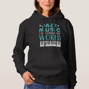 Jazz Music Musican Instrument Musical Genie Hoodie