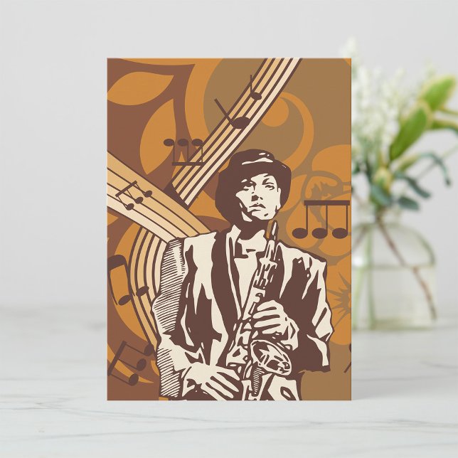 Jazz Musician Einladung (Von Creator hochgeladen)