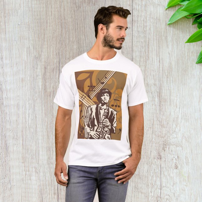 Jazz Musician T-Shirt (Von Creator hochgeladen)