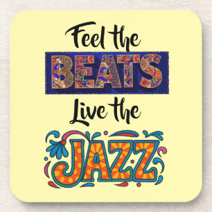 Jazz-Musikliebhaber Getränkeuntersetzer