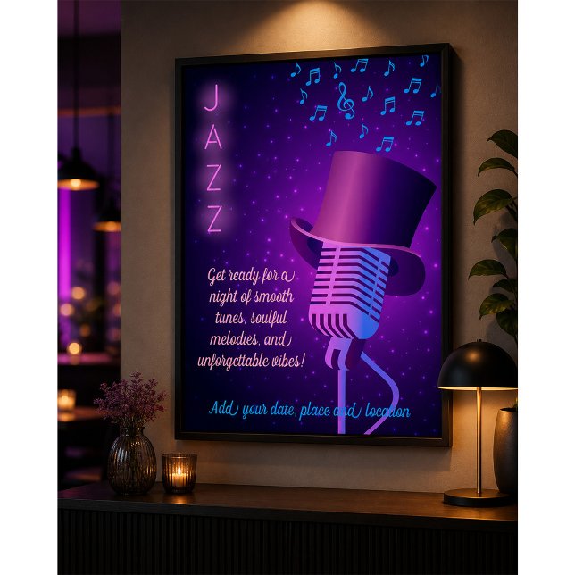 Jazz Nacht Poster (Von Creator hochgeladen)