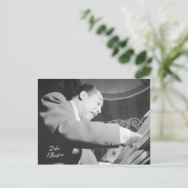 Jazz Pianist Duke Ellington Postkarte
